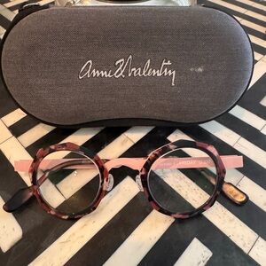 Anne we Valentin Pink Tortoiseshell  Glasses